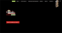 Desktop Screenshot of miraclemathcoaching.com